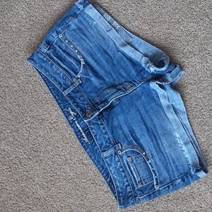 American Eagle rhinestone jean shorts